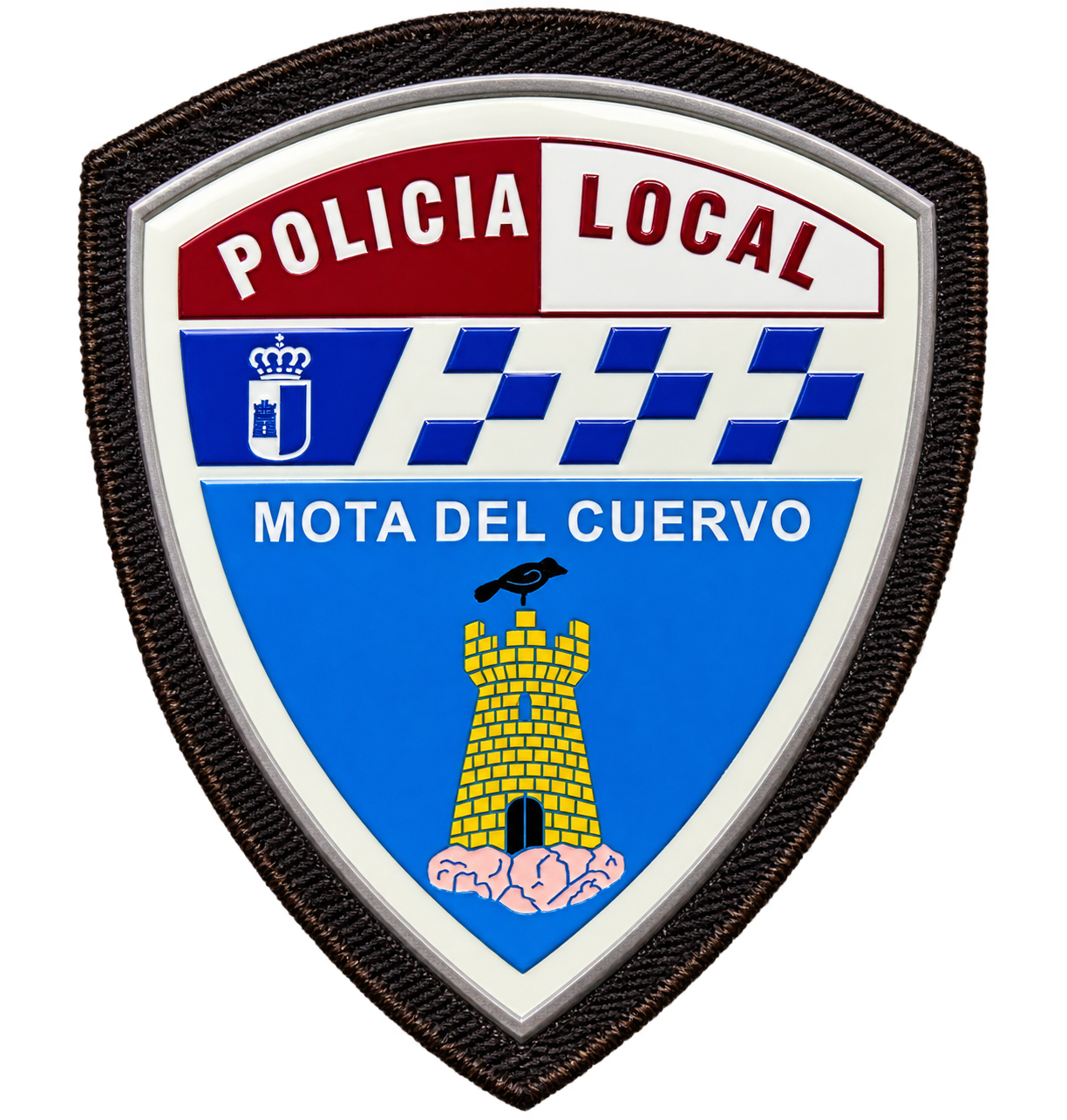 Escudo de la Policía Local de Mota del Cuervo